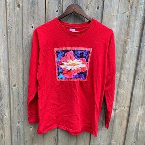 2017 Supreme Bloom Long Sleeve Shirt Medium